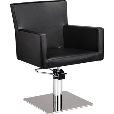 A-Design Fodrász szék ISADORA, fekete, négyzet talp | AD-SZISAFKN