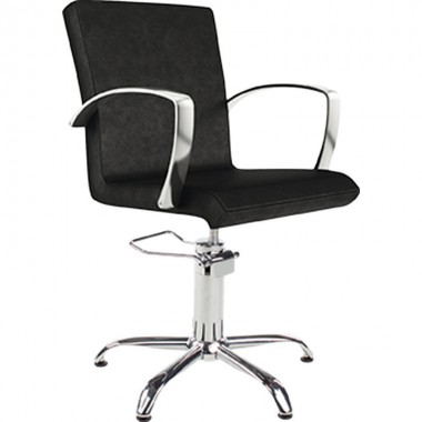 A-Design Fodrász szék PARTNER, fekete, fix csillagláb | AD-SZPRTFKCS