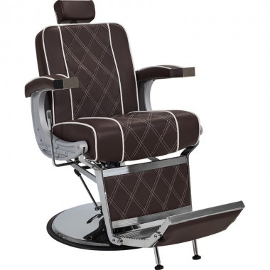 A-Design Barber szék Borg, barna | AD-BCBRDBR