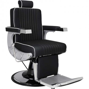A-Design Barber szék Carlos, fekete | AD-BCCRSFK