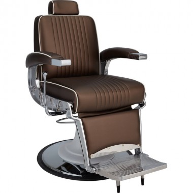A-Design Barber szék Stig, barna | AD-BCSTGBR