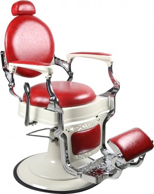 A-Design Barber szék TOMMY SUPERIOR LINE, Piros | ADS-BCTOM-PIR