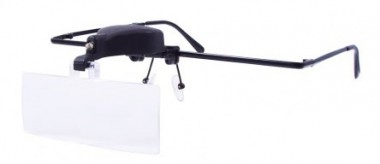 Long Lashes Nagyítós szemüveg LED lámpával | LLA34060