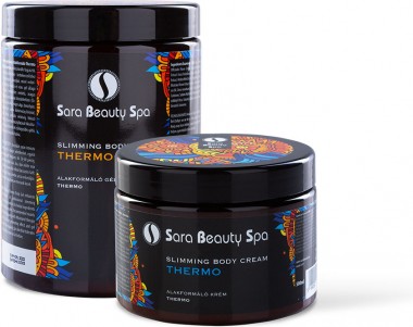 Sara Beauty Spa Slimming Body Thermo Krém - fogyasztó, zsírbontó kezelésekhez has, csípő, comb | SBS00100000