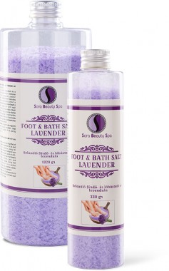 Sara Beauty Spa Levendula - relaxáló fürdő -és lábáztató só | SBS19900000