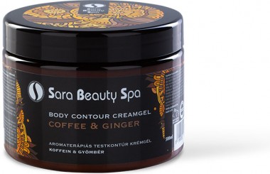Sara Beauty Spa Alakformáló krémgél - Koffein és gyömbér | SBS228