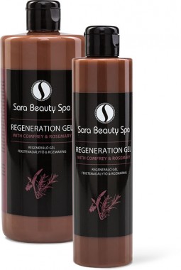 Sara Beauty Spa Regeneration Gel - Aromaterápiás regeneráló masszázs zselé - fekete nadálytő és rozmaring | SBS03600000