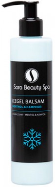 Sara Beauty Spa ICE GEL Jeges, hűsítő, nyugtató masszázs zselé | SBS030