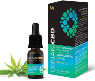 OrganiCBD CBD Olaj 5 (500mg) | CBD1005