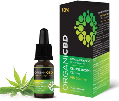 OrganiCBD CBD Olaj 10 (1000mg) | CBD1010