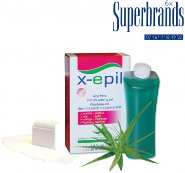 X-Epil Aloe Vera-s patronos gyantaszett | XE9212