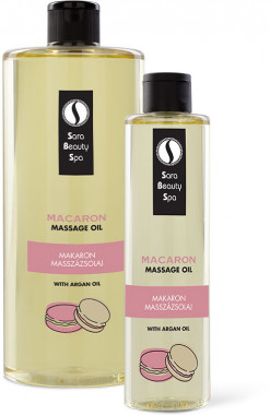 Sara Beauty Spa Masszázsolaj - Makaron | SBSMOLMAKR