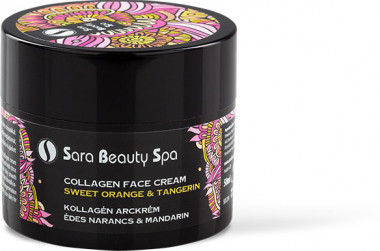 Sara Beauty Spa Kollagén arckrém - édes narancs & mandarin | SBS284