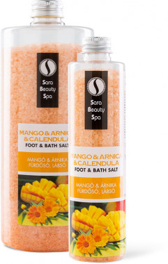 Sara Beauty Spa Regeneráló fürdősó és lábáztató só - Mangó & Árnika | SBSFSMNGARN