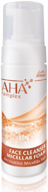 Lady Stella AHA Complex arctisztító micellás hab - AHA savas, pH 7 | LSAHA-1