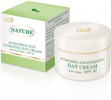 Golden Green NATURE Fényvédő hidratáló nappali krém SPF30 - shea vajjal | LSNL-1