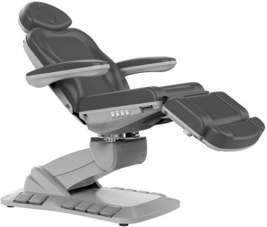 Alveola Medi Plus 4 motoros orvosi és kozmetikai kezelőágy, szürke | AE402246EBG