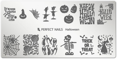 Perfect Nails Körömnyomda lemez - Halloween | PNDNY005