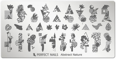 Perfect Nails Körömnyomda lemez - Abstract Nature | PNDNY060