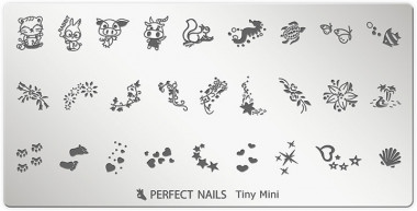 Perfect Nails Körömnyomda lemez - Tiny Mini | PNDNY072