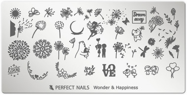 Perfect Nails Körömnyomda lemez - Wonder & Happiness | PNDNY074