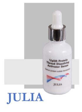 Julia UPLIFT Szérum protein szálak felviteléhez (Uplift Ptrotein Thread Dissolving Activator Serum) | JUL2223