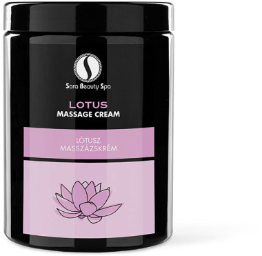 Sara Beauty Spa Masszázskrém Lótusz & Vízililiom | SBS326
