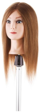 AXS Babafej egyforma hosszú, valódi hajjal - 40 cm | XS400892