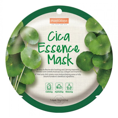 PureDerm Cica Essence Mask circle arcmaszk | PD816