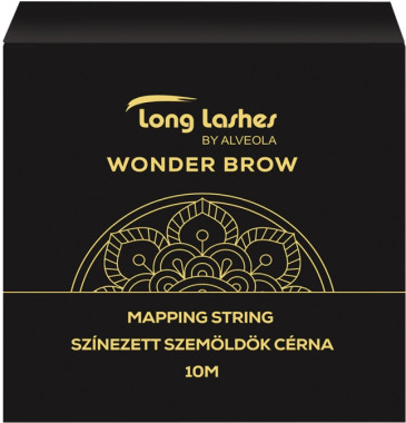 Long Lashes WonderBrow színezett szemöldök cérna | LLWBH0012