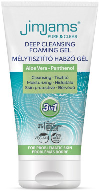 JimJams Pure & Clear Mélytisztító Habzó gél | JJ3001