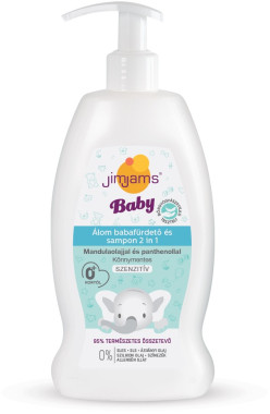 JimJams Baby Álom babafürdető és sampon 2in1 400ml | JJ4003