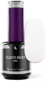 Perfect Nails Elastic Milky - Rubber Base Gel - Ecsetes Műkörömépítő Zselé | PNZ125