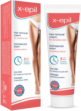 X-Epil Szőrtelenítő krém zabtejjel 100g | XE9227