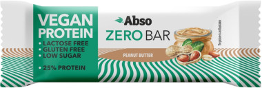 Abso AbsoBAR ZERO 40g - Mogyoróvaj - vegán fehérjeszelet | AbsoBARZERO05