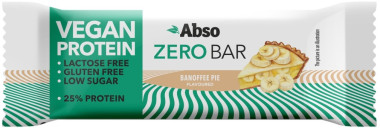 Abso AbsoBAR ZERO 40g - Banoffee Pie - vegán fehérjeszelet | AbsoBARZERO06