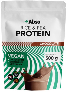 Abso Protein 500g - Csokoládés vegán fehérjepor | Absorice01