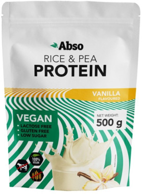 Abso Protein 500g - Vanília vegán fehérjepor | Absorice02