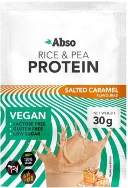 Abso Protein 30g - Sós karamell vegán fehérjepor | Absorice16