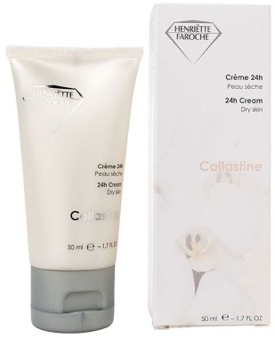 Henriette Faroche Collastine 24h cream - 24 órás kollagénes, elasztinos krém száraz bőrre | HF102200000