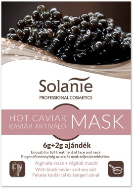 Solanie Alginát maszk - Kaviár aktiváló - Fekete kaviárral és tengeri kivonatokkal | SO24004