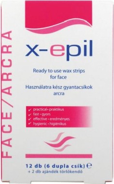 X-Epil Használatrakész gyantacsík arcra | XE9201