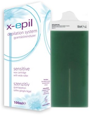 X-Epil Gyantapatron, mini fejjel, Sensitive | XE9018