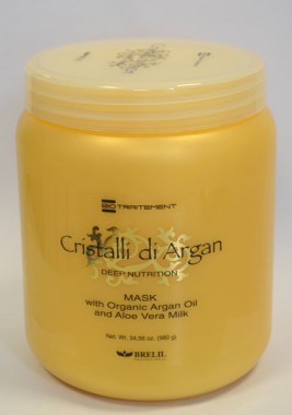 Brelil BioTraitement Mélyhidratáló hajpakolás argánolajjal - BioArgan Milk Mask | B204010