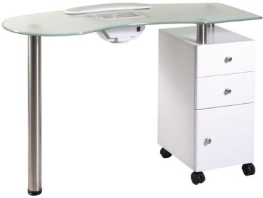 HAIRWAY Műkörmös asztal I. - porelszívóval (30W) | HW53406-B