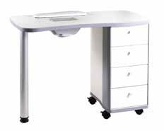 HAIRWAY Műkörmös asztal II. - porelszívóval (30W) | HW53414-B