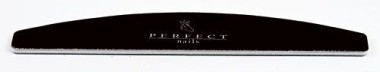 Perfect Nails Körömreszelő ívelt fekete | PNR305
