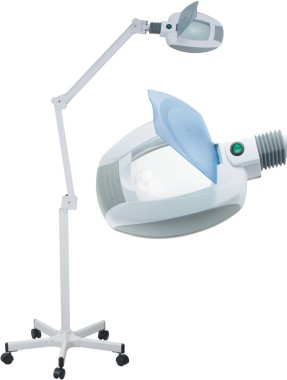 Alveola Nagyítós lámpa, álló, LED, 3+5 dioptria | AE201005
