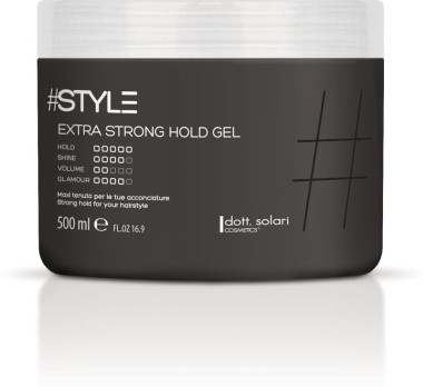 dott. solari Hajzselé, extra erős - Hair gel extra strong #STYLE | DS138000