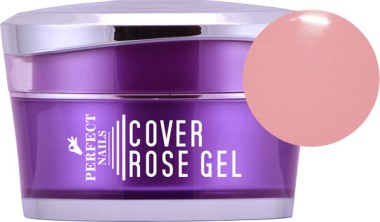 Perfect Nails Cover Rose Gél - Körömágyhosszabbító zselé, rózsaszín | PNZ60320000